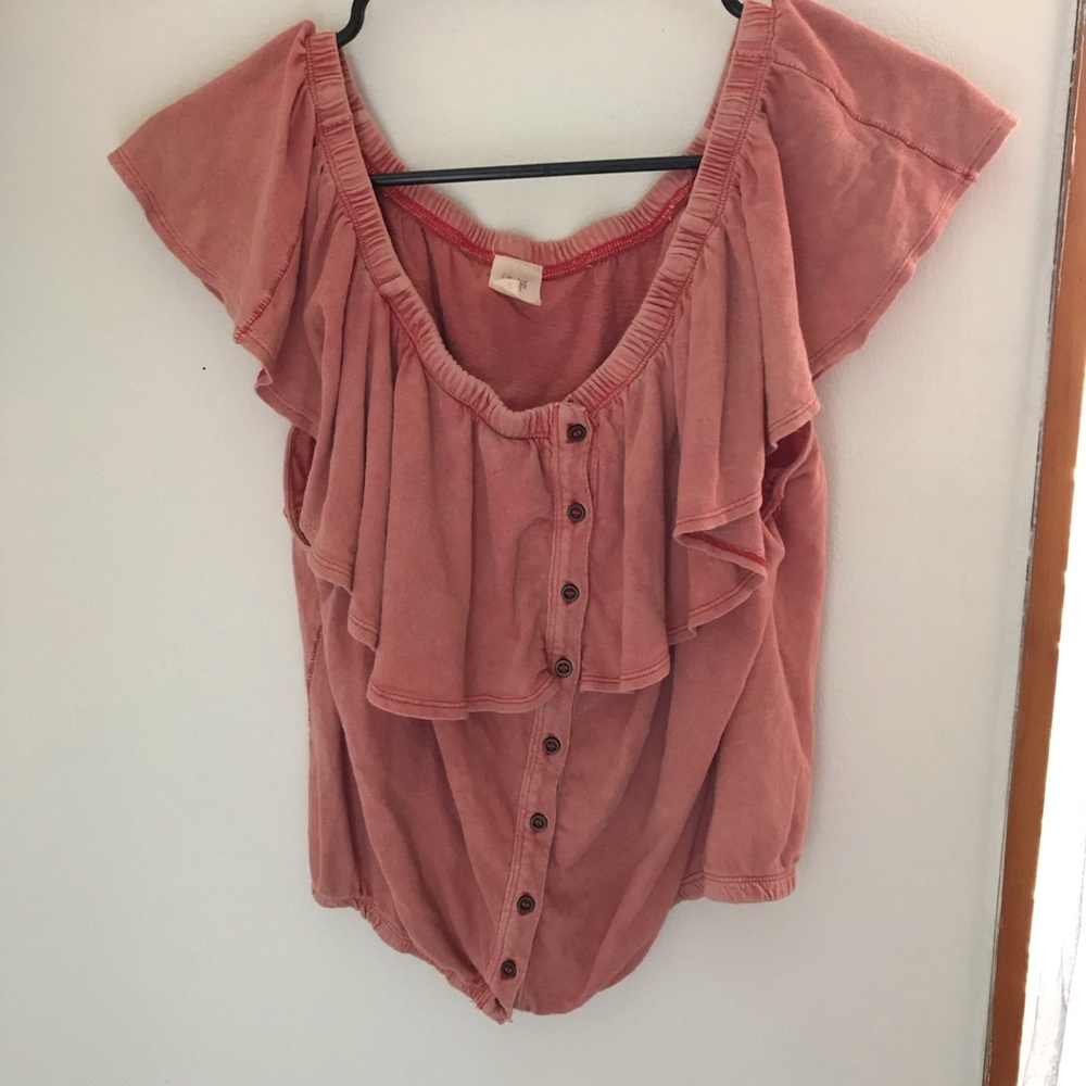 WE THE FREE OFF SHOULDER CROP